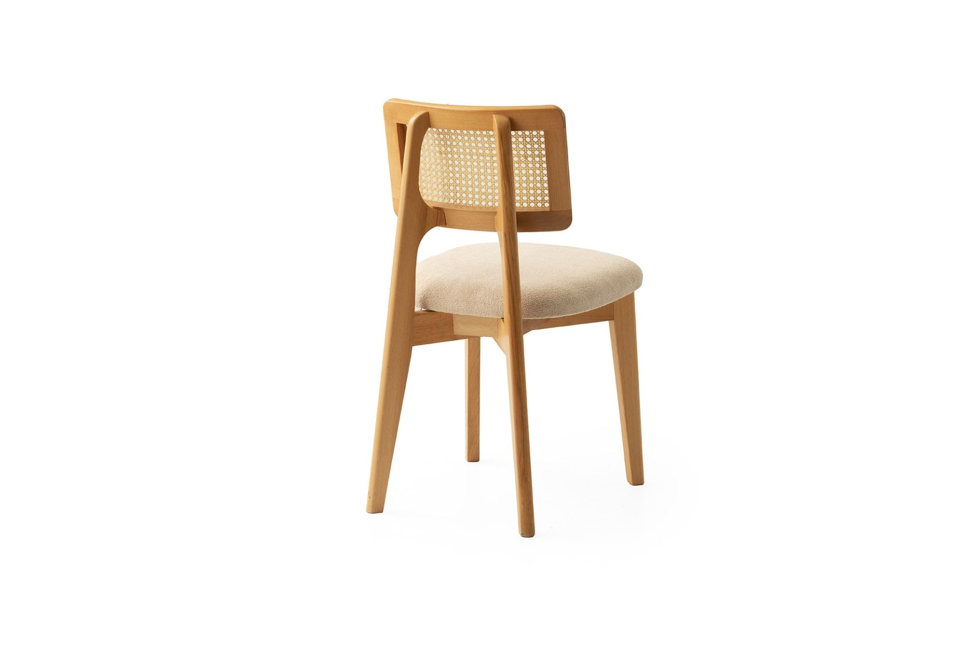 ATİNA MASA, ZİON SANDALYE, KAR BEYAZ, 100x100