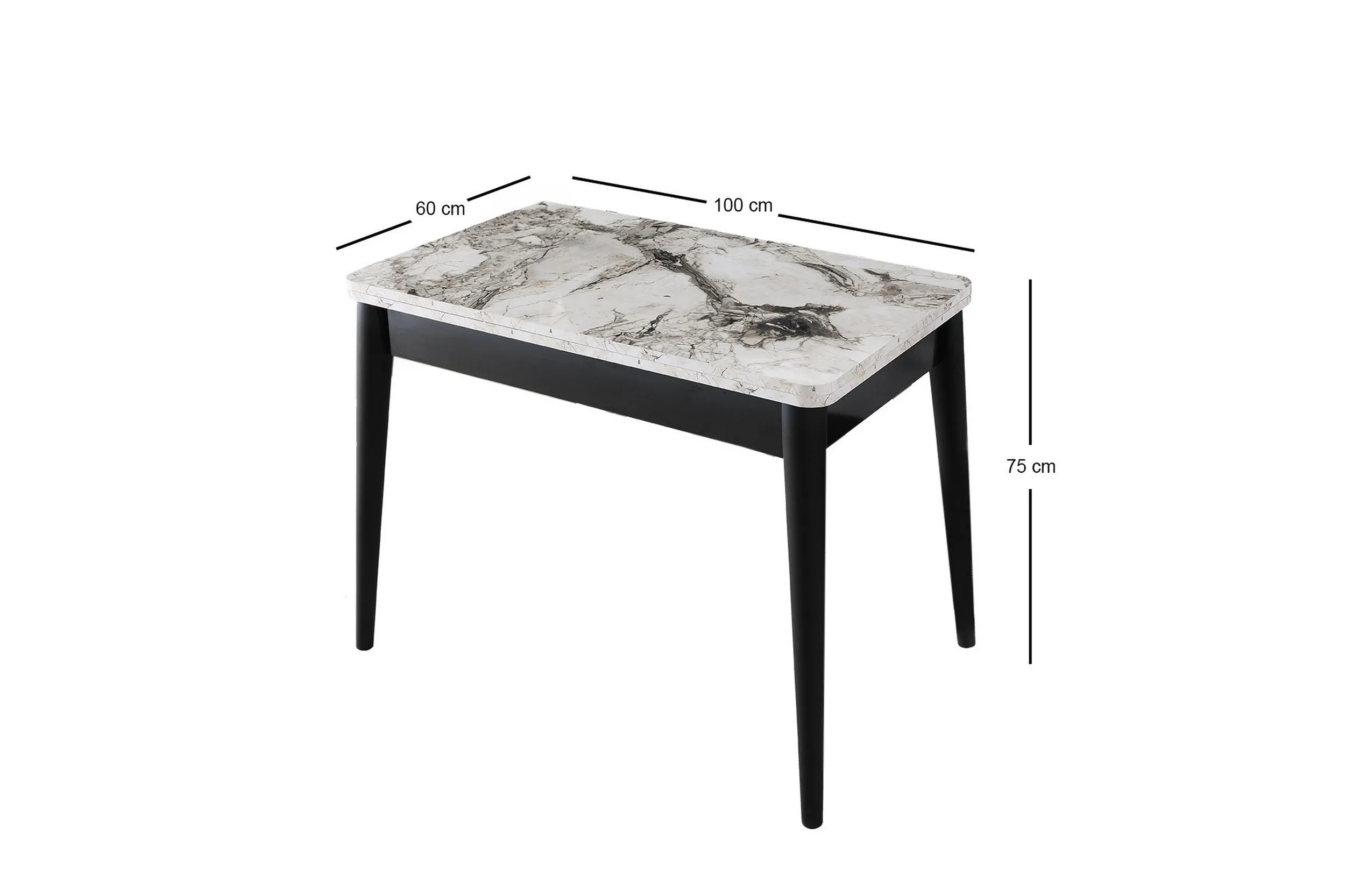 TURNA MASA, TEL SANDALYE, EFES, 100x60